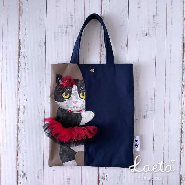 猫のバレリーナバッグ