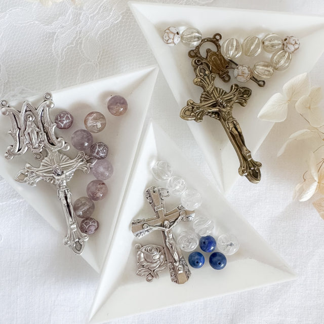 バラのロザリオビーズ