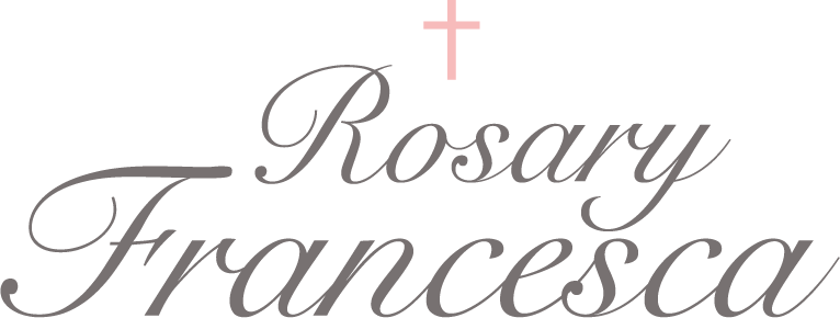 ハンドメイドのロザリオ Rosary Francesca